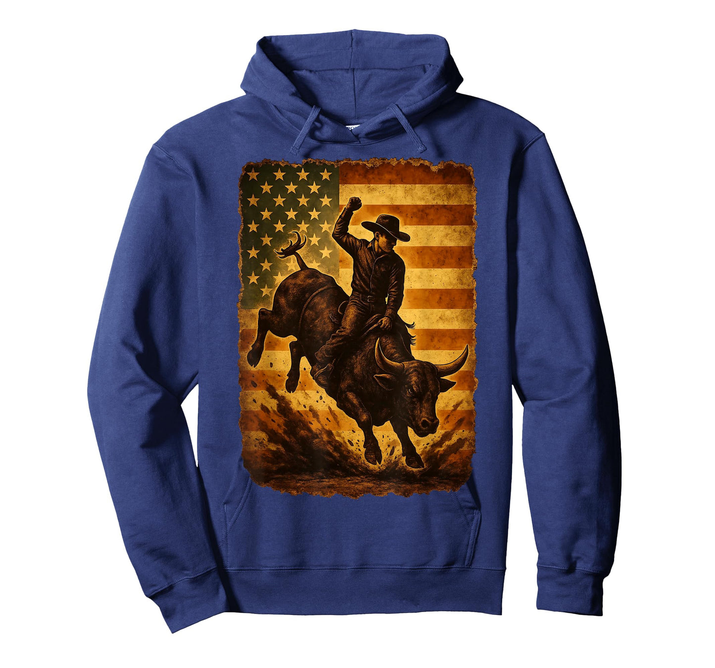 Rodeo Cowboy Bull Rider Western Rustic Gift Men Women Kid T-Shirt