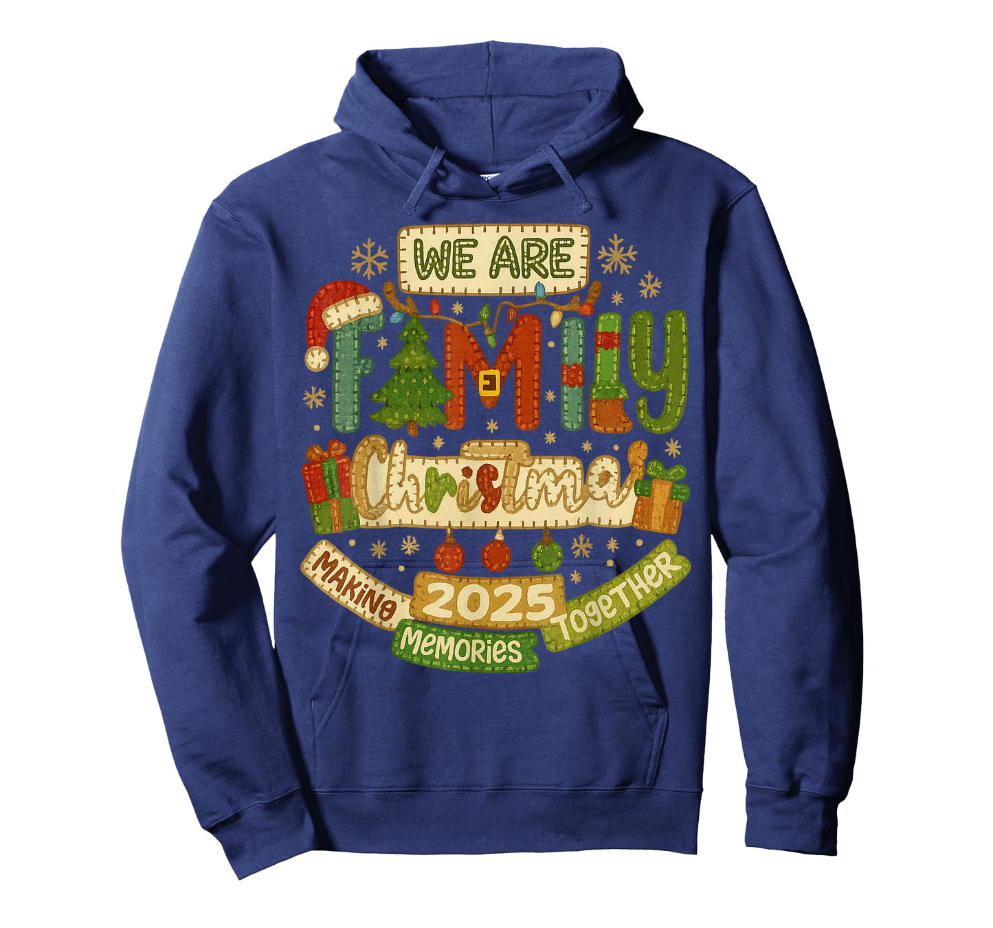 We are Family Christmas 2025 Making Memorie Together Xmas T-Shirt