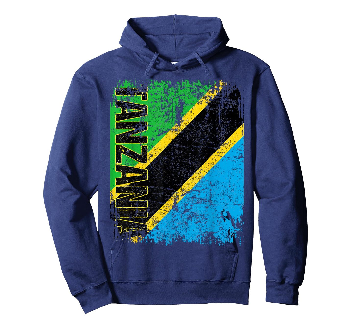 TANZANIA Flag Vintage Distressed TANZANIA T-Shirt