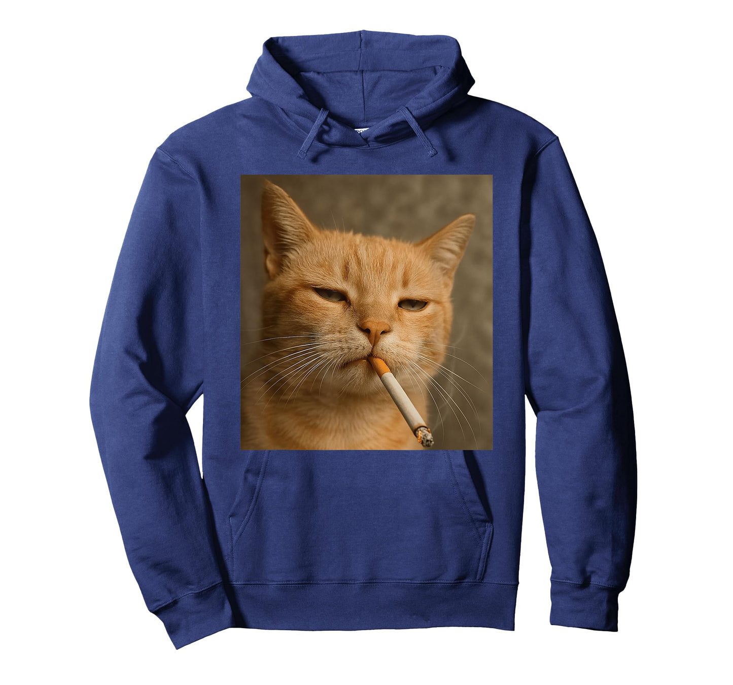 Funny Cat Meme Cat Smoking Cigarette Cat Lovers T-Shirt for Men Women