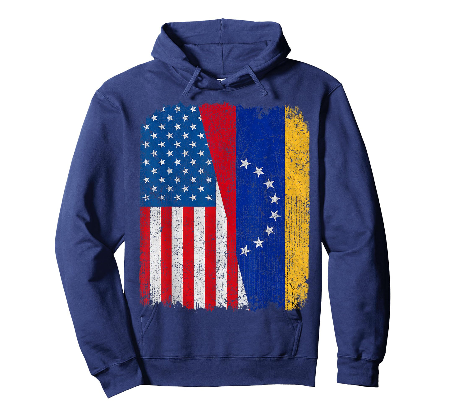 Venezuelan American Flag Half USA Venezuela Root Proud Women Kids Men T-Shirt