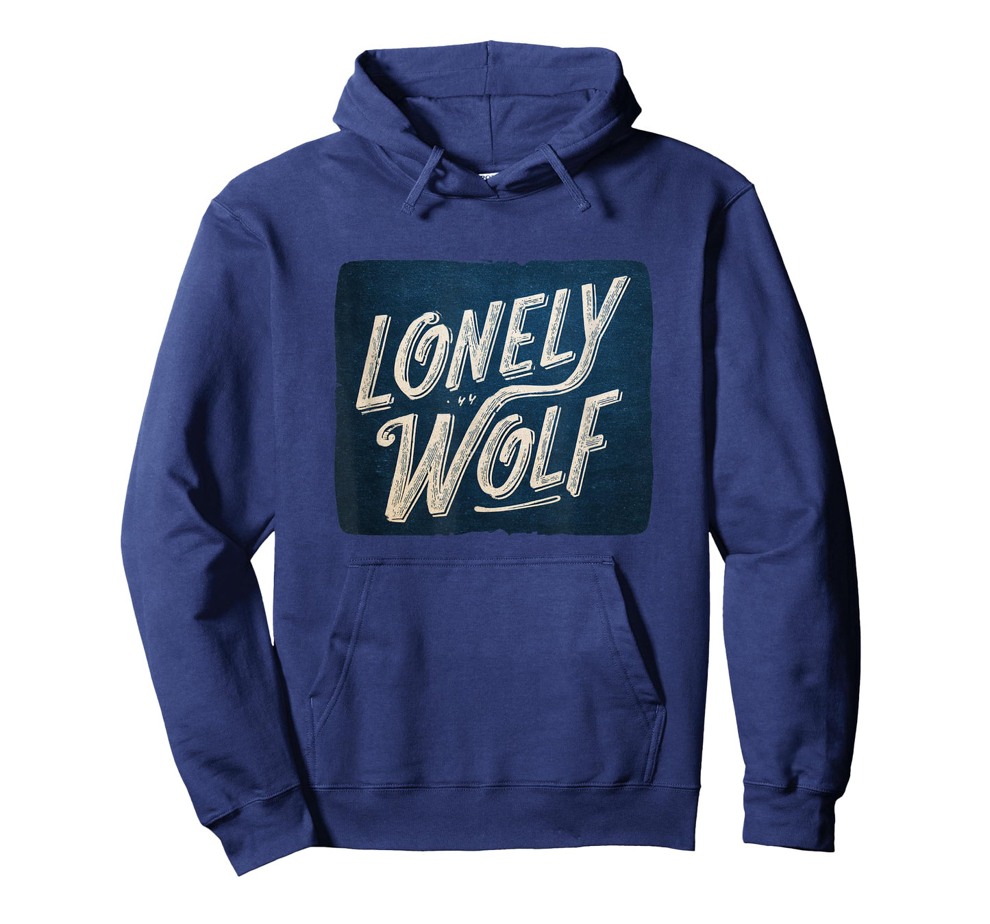 Amazing Lonely Wolf Emblem Costume T-Shirt