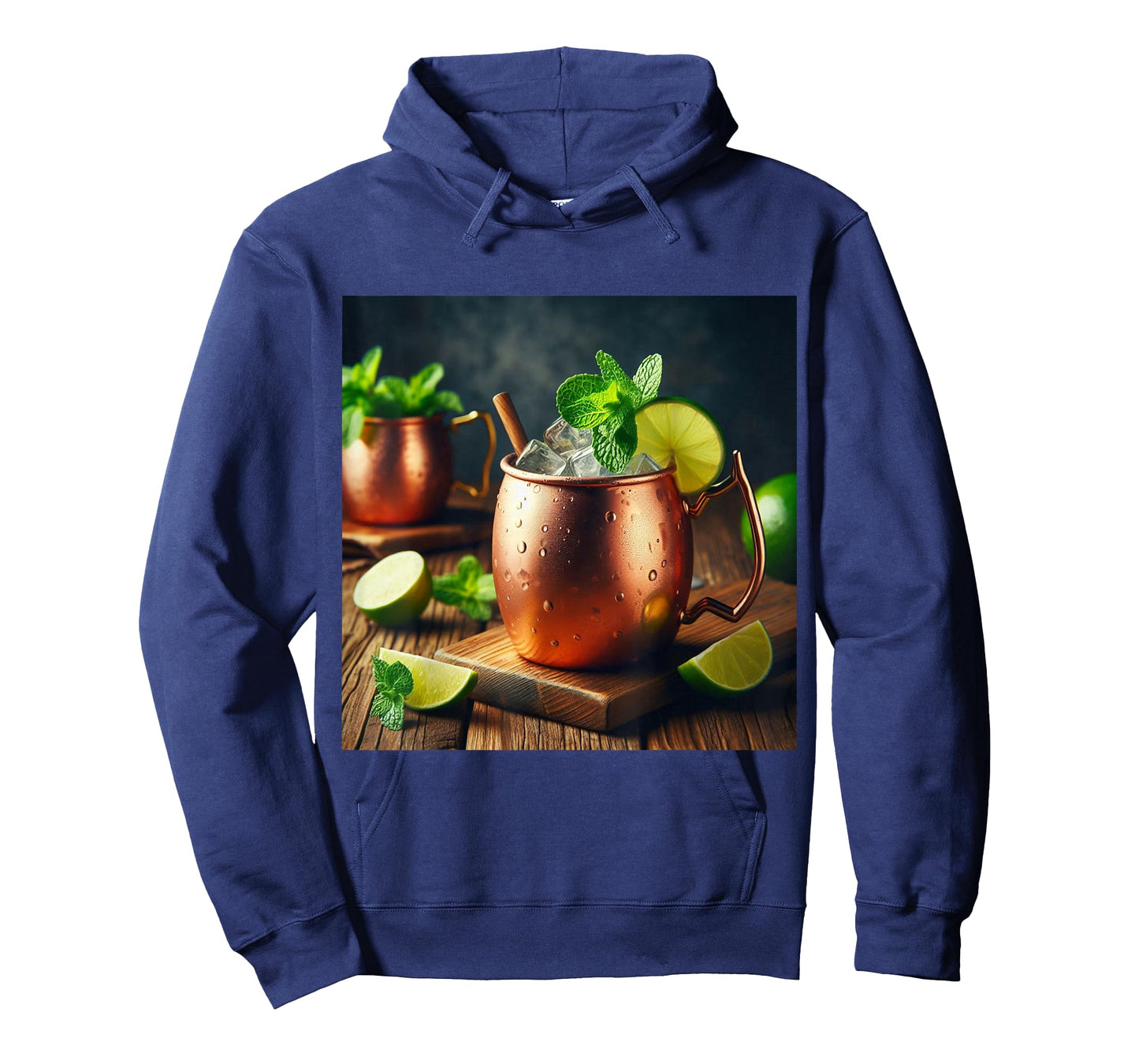 Fun Moscow Mule Cocktail Copper Mug Costume T-Shirt
