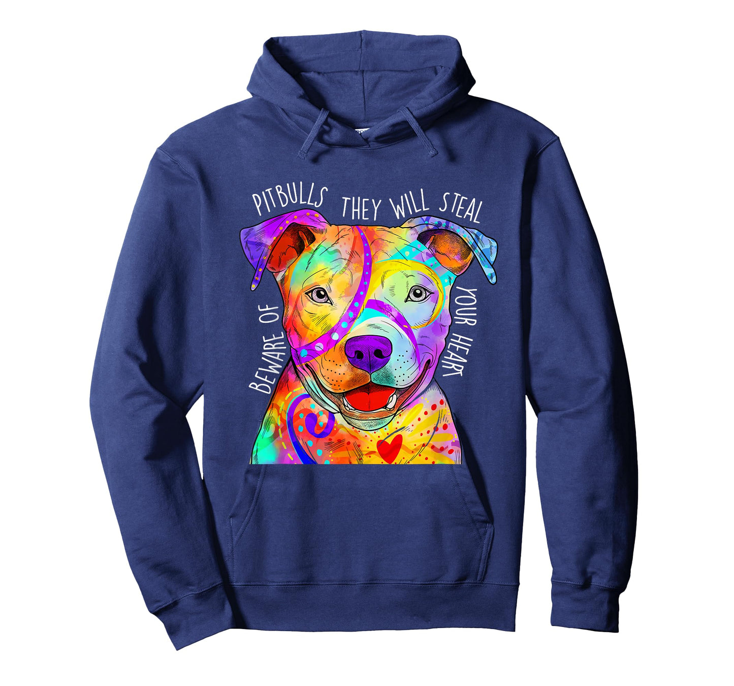 Beware of Pitbulls They Will Steal Your Heart - Dog Owner T-Shirt