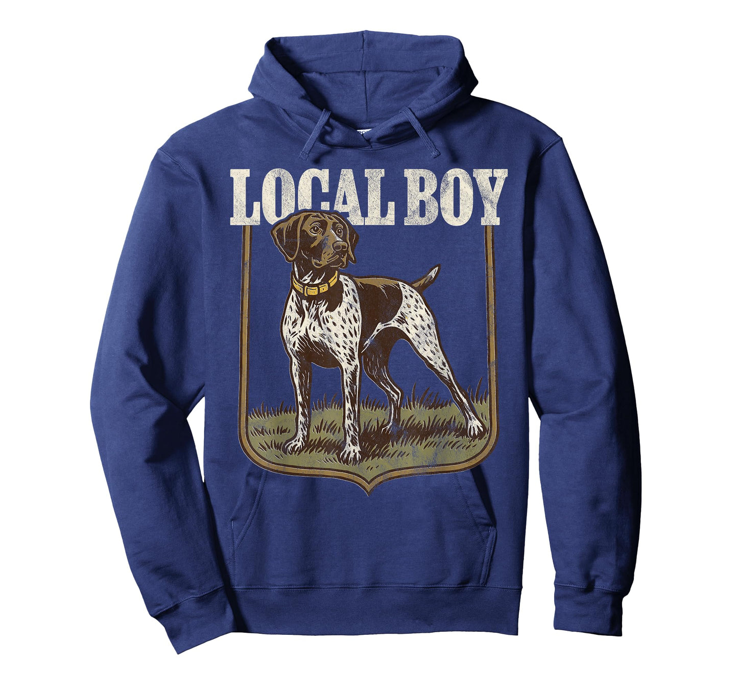 Local Boy Hunting Dog Retro Southern Country Pride Vintage T-Shirt