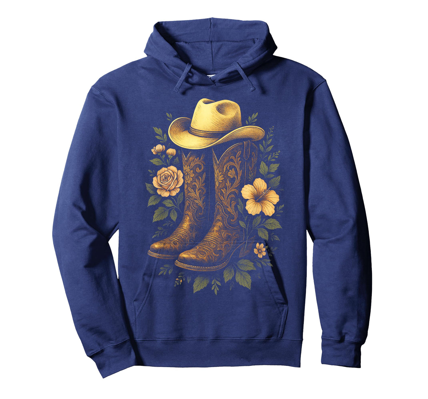 Cowboy Boots Western Rodeo Country Vintage T-Shirt