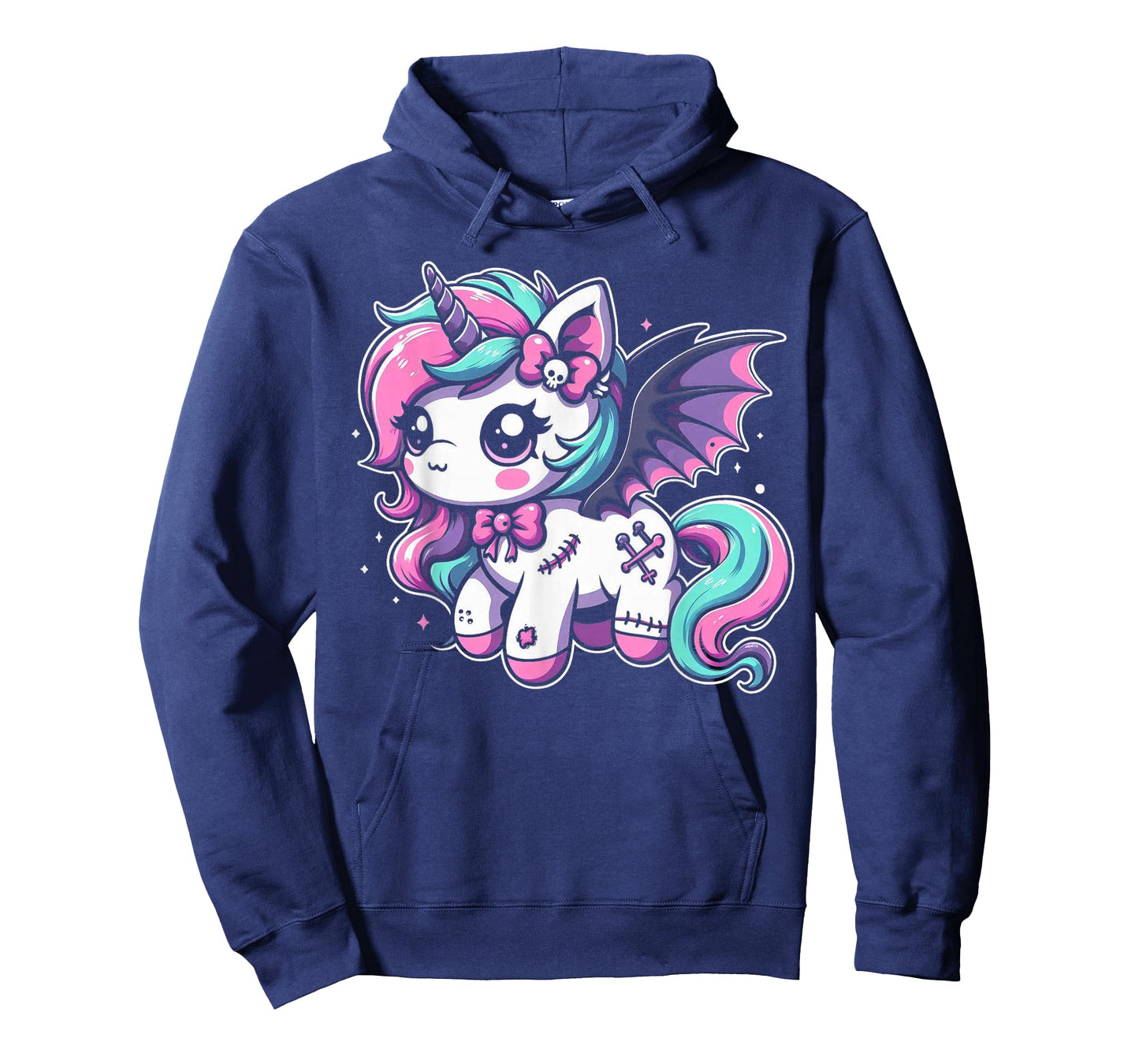 Pastel Goth Unicorn Kawaii Creepy Cute Aesthetic Art T-Shirt