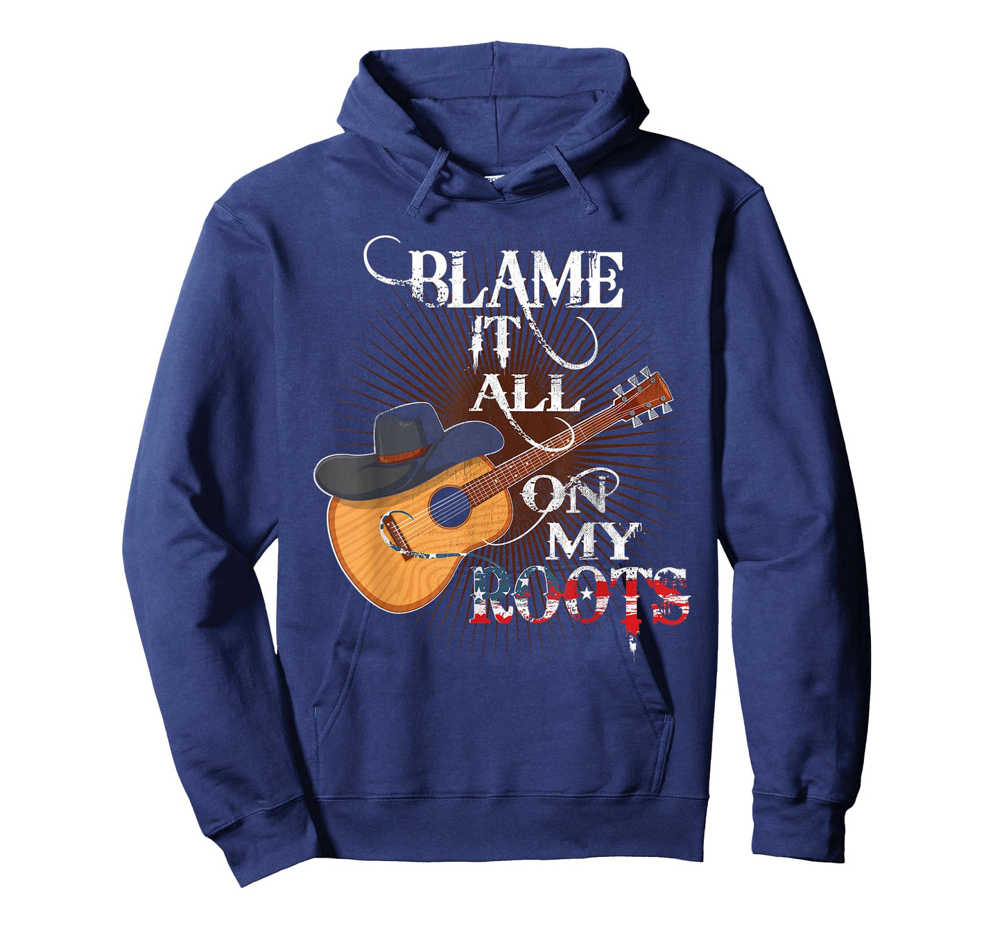 Blame It All On My Roots Shirt Men Country Music Lover T-Shirt