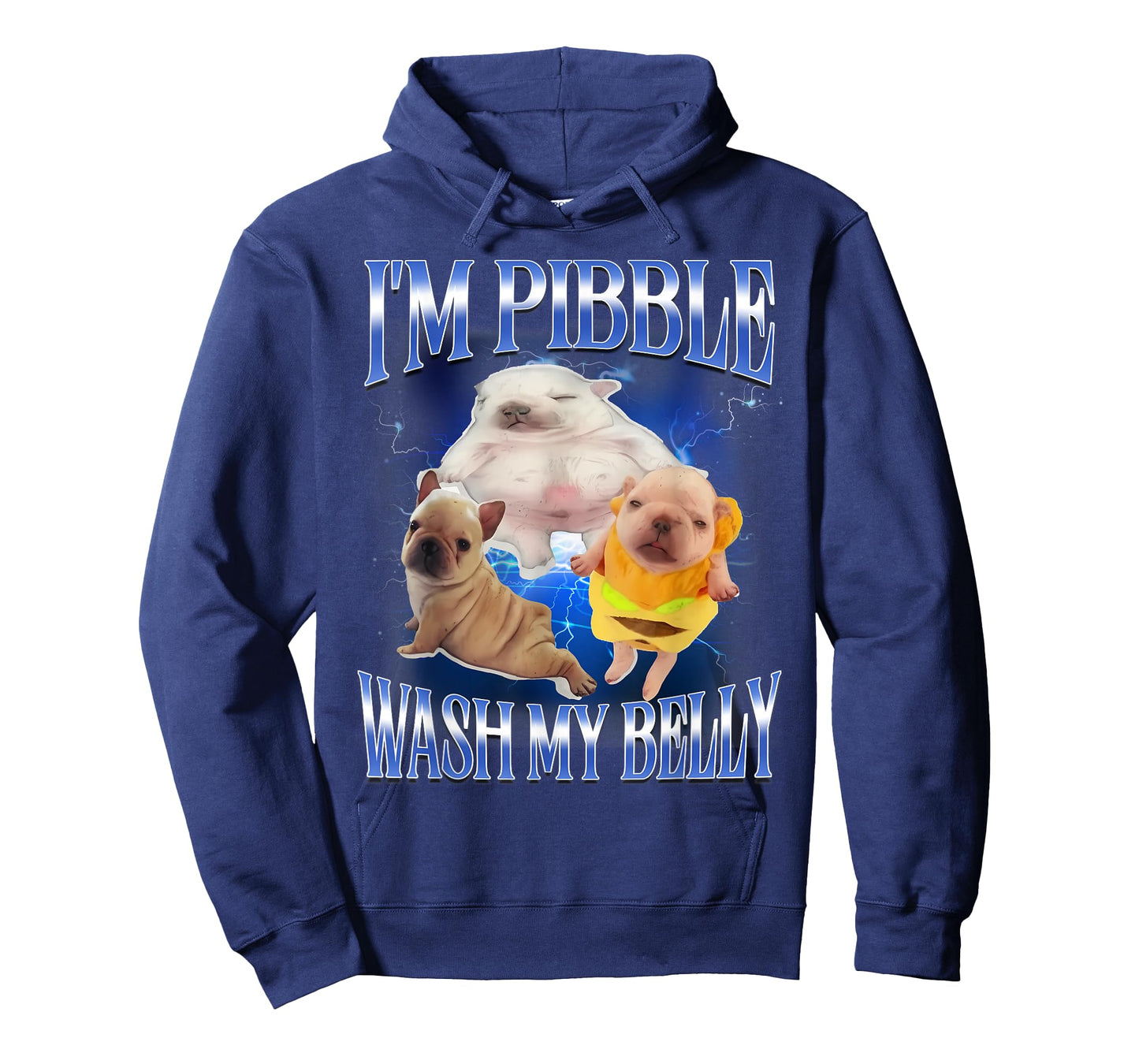 Silly Meme pibble Meme wash My Belly Clean My Belly Meme T-Shirt