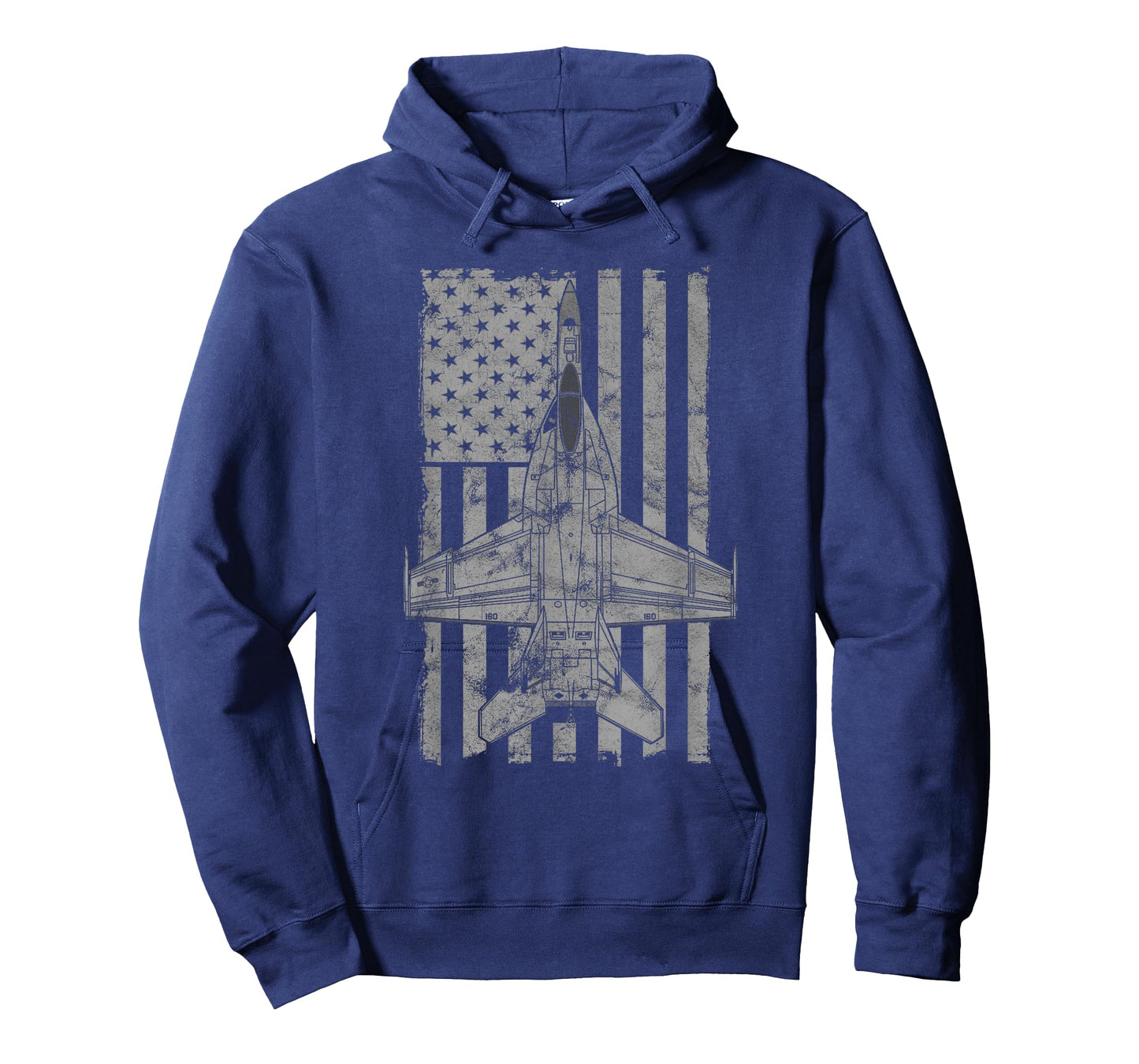 F-18 F/A-18E Super Hornet Jet Airplane Vintage Flag T-Shirt T-Shirt