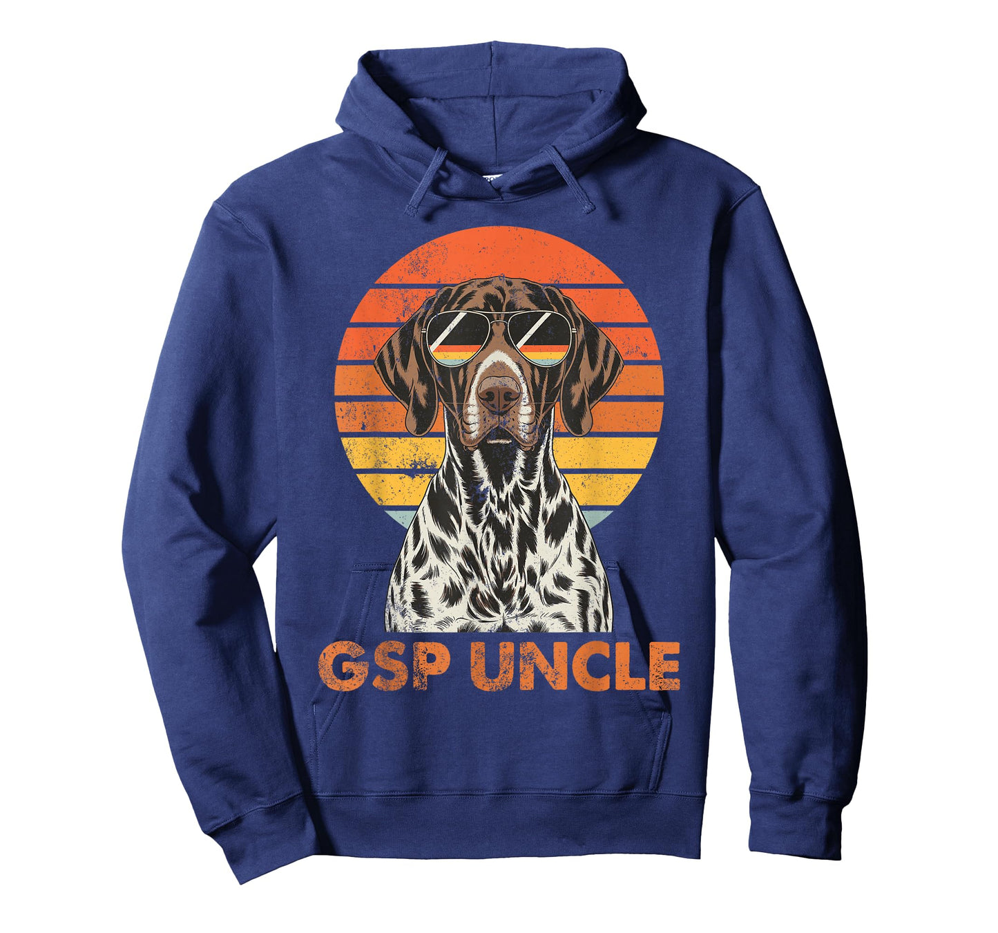 Retro German Shorthaired Pointer Uncle Vintage Dog Owner T-Shirt