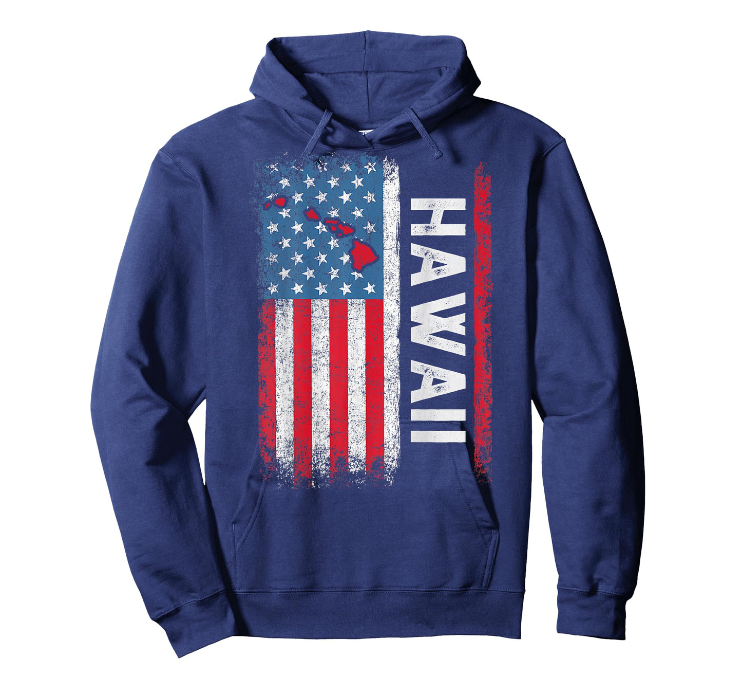 Vintage Hawaii State USA Flag Shirt Hawaii (On Back) T-Shirt