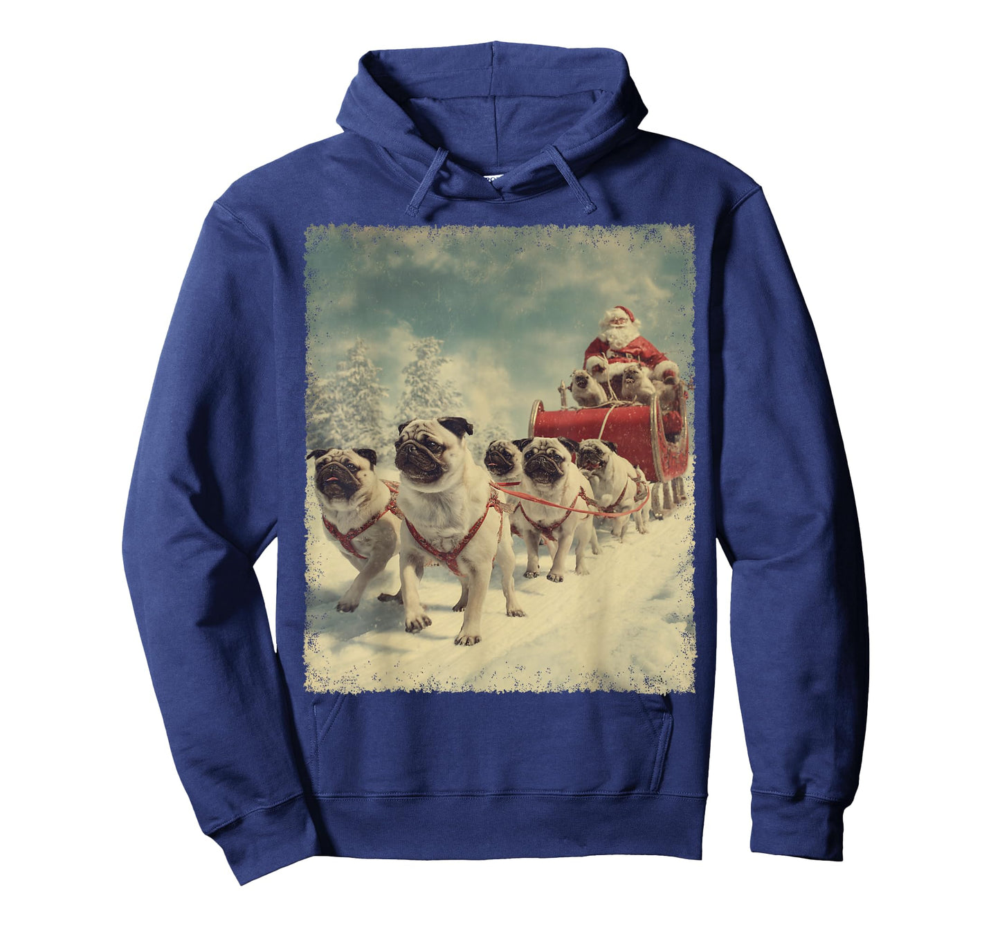 Pug Dog Christmas T-Shirt