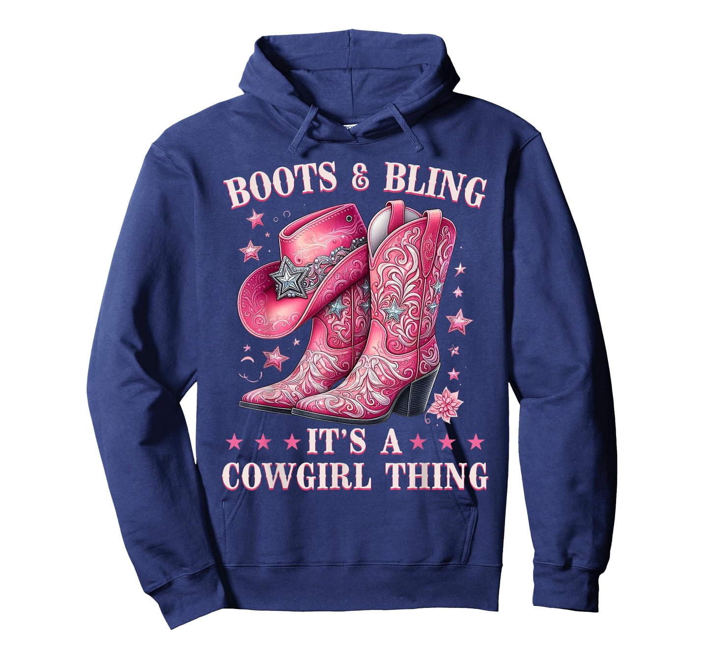 Boots n Bling Its a Cowgirl Thing Black Cowgirl Melanin T-Shirt