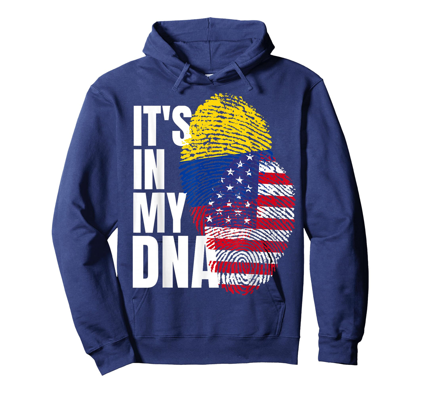American And Colombian Mix DNA Flag Heritage T-Shirt
