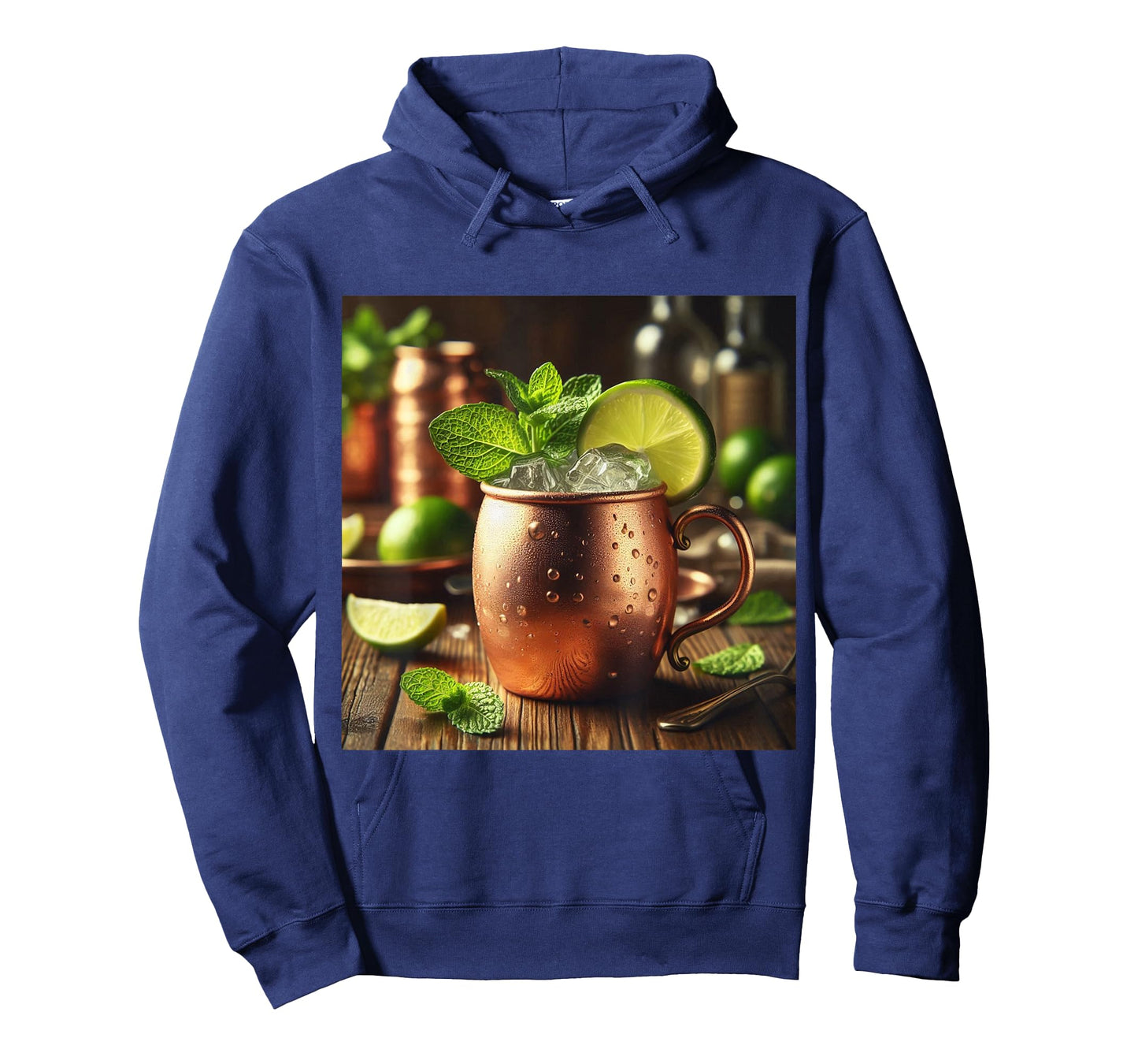 Fun Moscow Mule Cocktail Copper Mug Costume T-Shirt