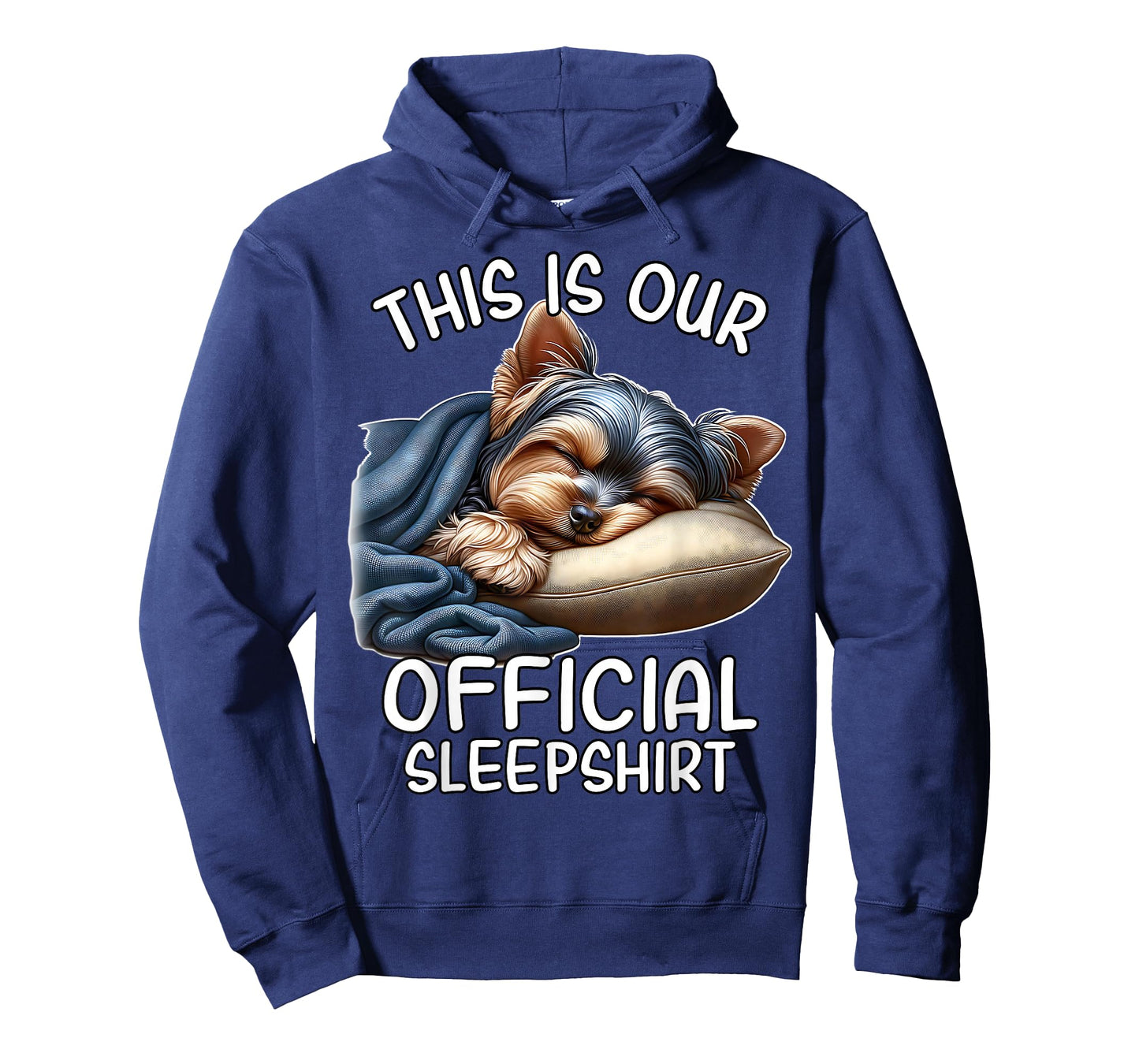 Sleeping Yorkie Lover Yorkshire Terrier Pajama Terrier T-Shirt