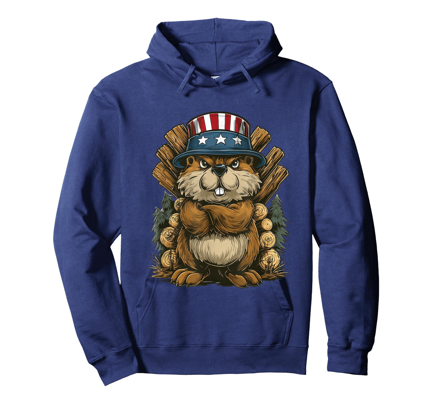 Awesome USA Beaver with a Cool Look T-Shirt