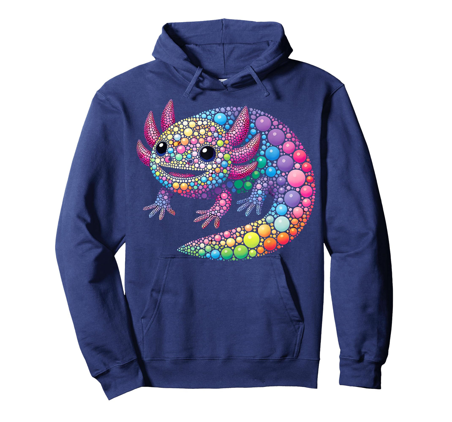 Happy Dot Day Colorful Polka Dot Cute Axolotl Boys Girls Kid T-Shirt