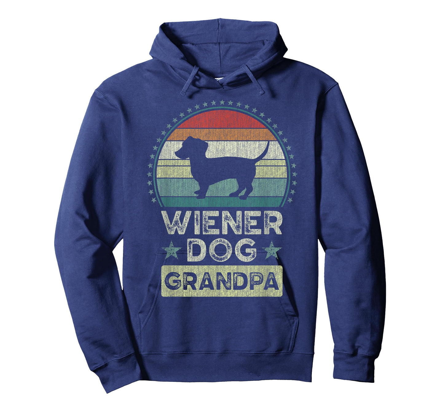 Wiener Dog Grandpa, Father's Day, Dachshund, Grandfather T-Shirt
