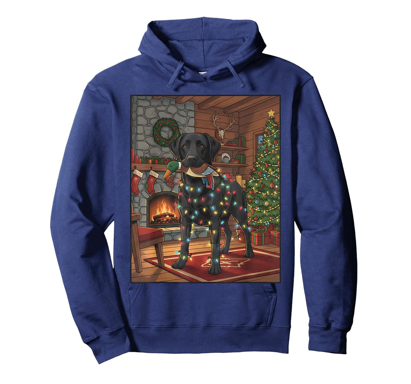 I Got That Dog in Me Christmas Hunting Dog Black Lab Duck T-Shirt
