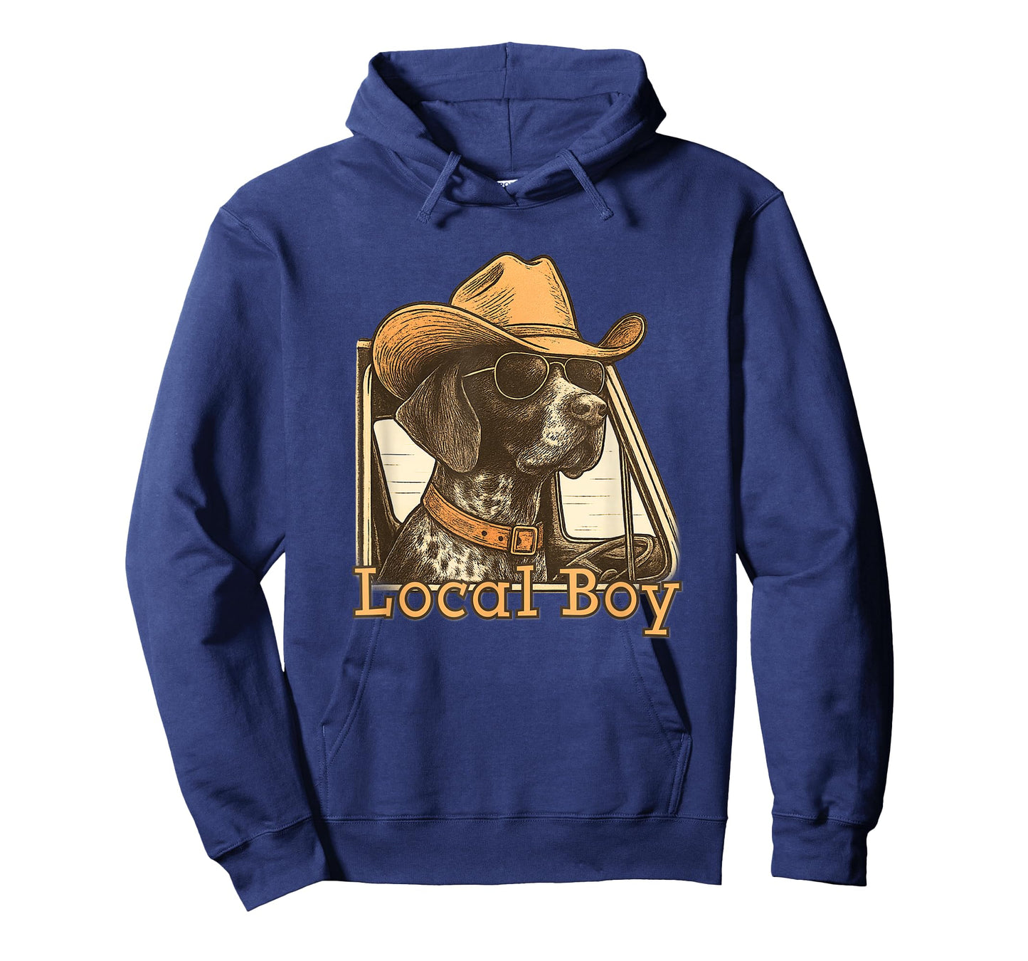 Local Boy Hunting Dog Retro Southern Country Pride Vintage T-Shirt