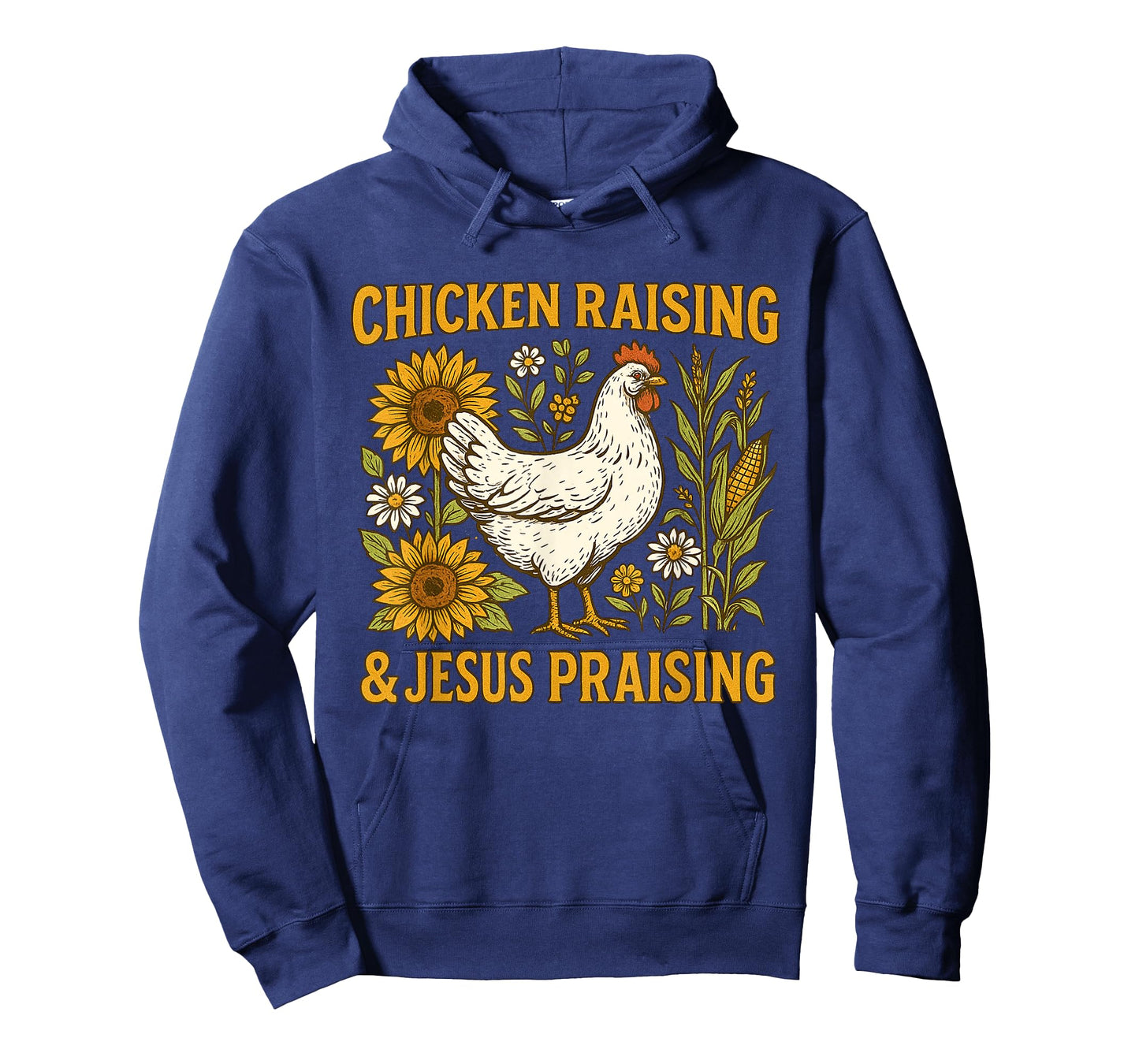 Jesus Praising and Chicken Raising Lover Tee T-Shirt