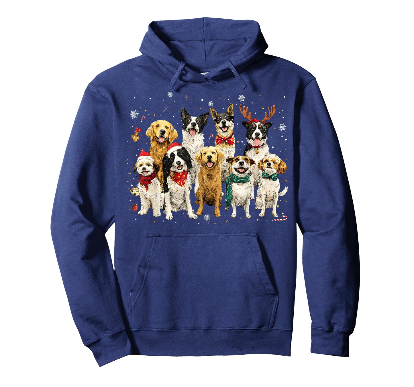 Merry Christmas Merry Woofmas Dog Lovers Men Women Kid T-Shirt