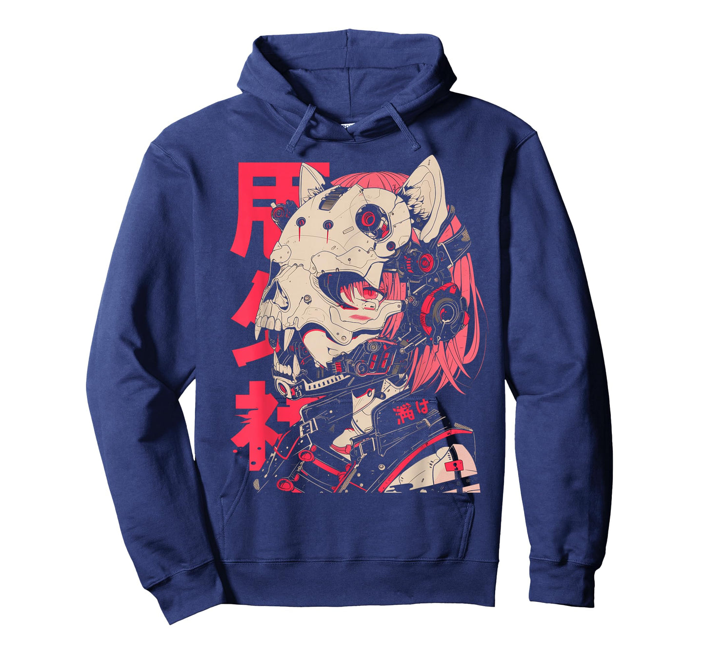 Anime Manga Cyberpunk Aesthetic Techwear Harajuku Cat Girl T-Shirt