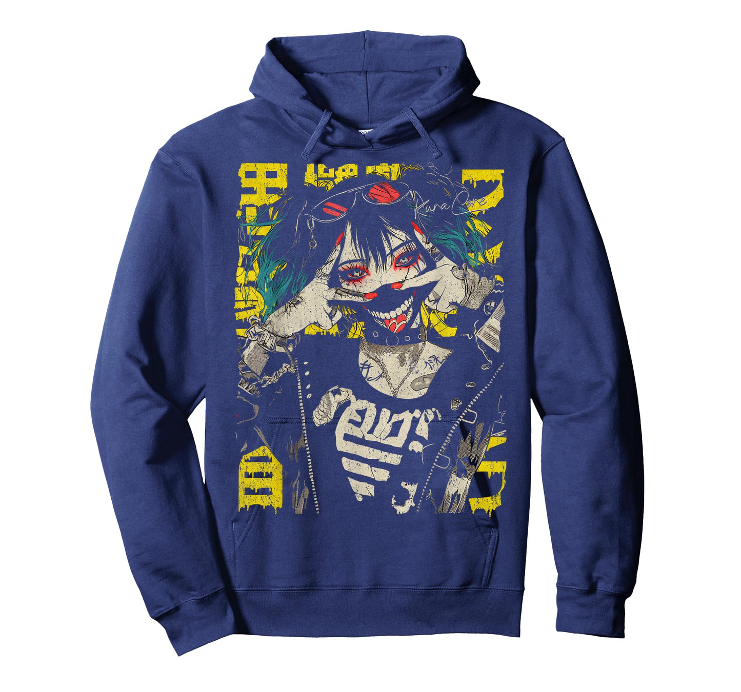 Japanese Streetwear Cyberpunk Y2K Retro Techwear Manga Anime T-Shirt