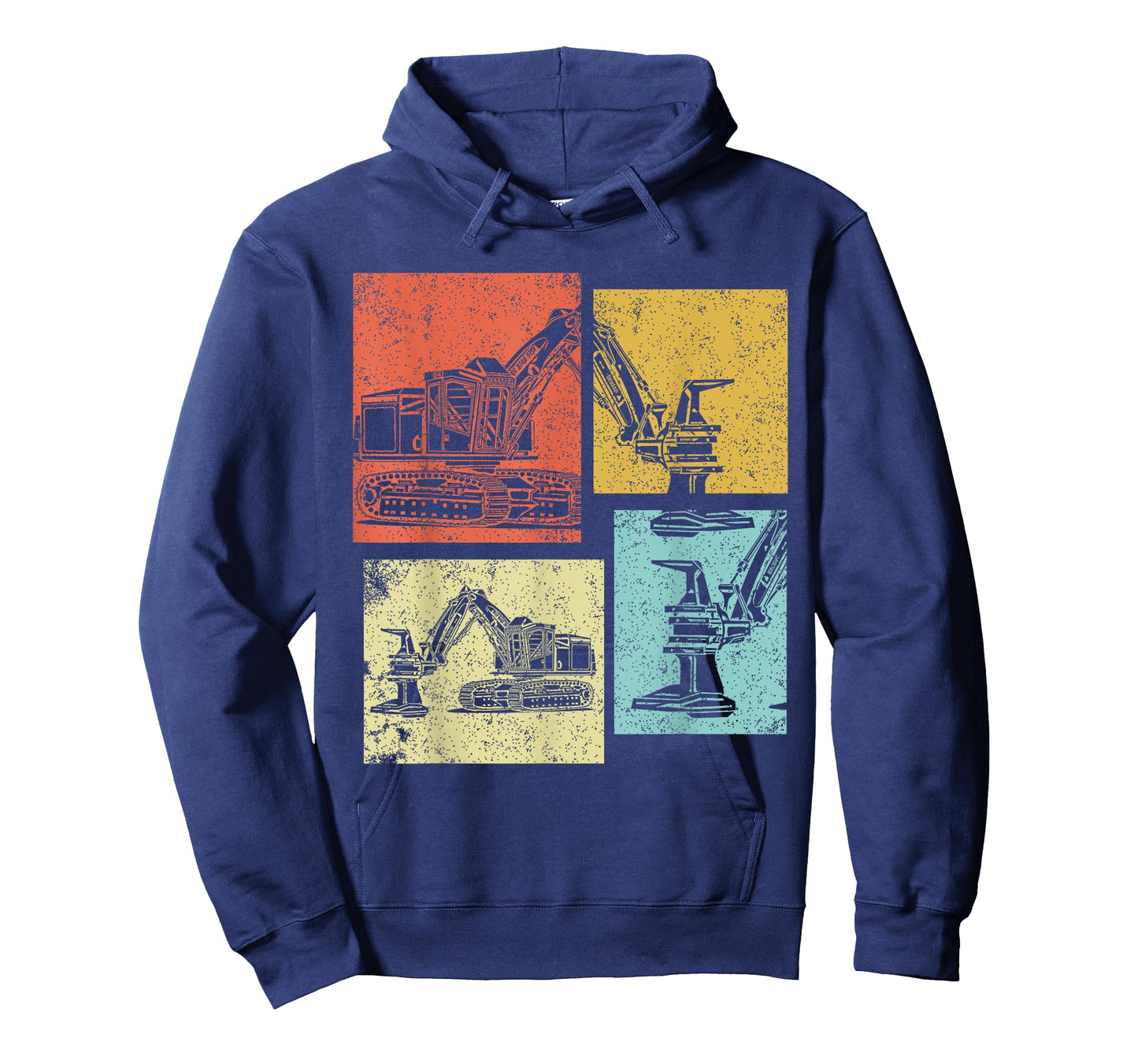 Feller Buncher Vintage Logger Logging Log Man Women T-Shirt