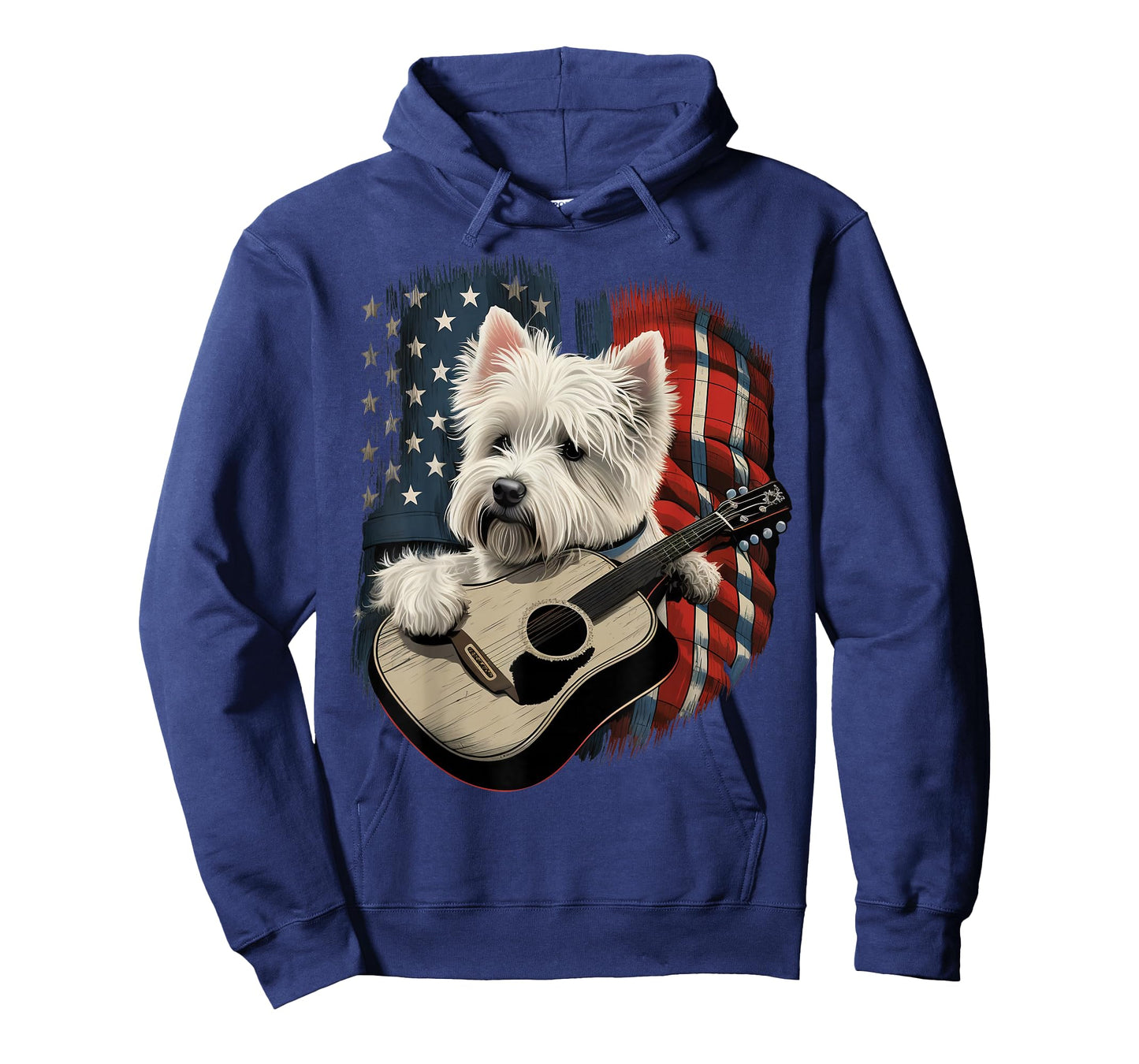 American West Highland White Terrier USA Westie County Music T-Shirt