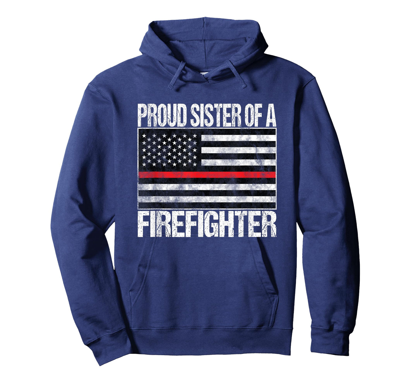 Proud Sister of a Firefighter Fireman Sibling Gift T-Shirt