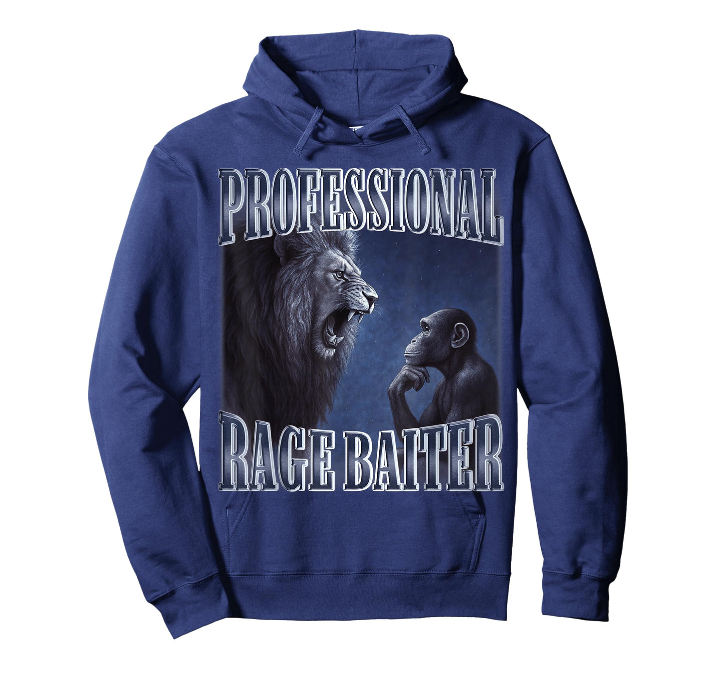 Professional Ragebait Meme Joke Hilarious Monkey Lion T-Shirt