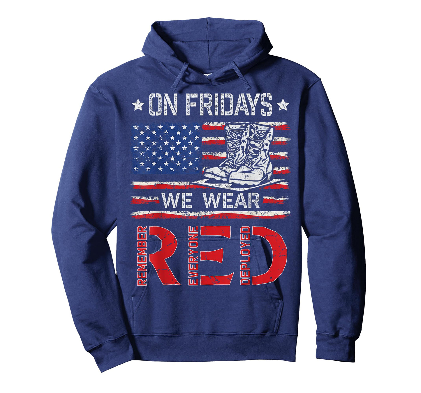 Remember Everyone Deployed USA Flag On Fridays We Wear Red T-Shirt