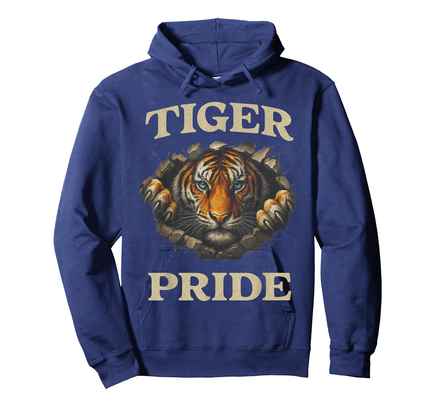 Retro Tiger Pride School Team Sports Vintage Design T-Shirt