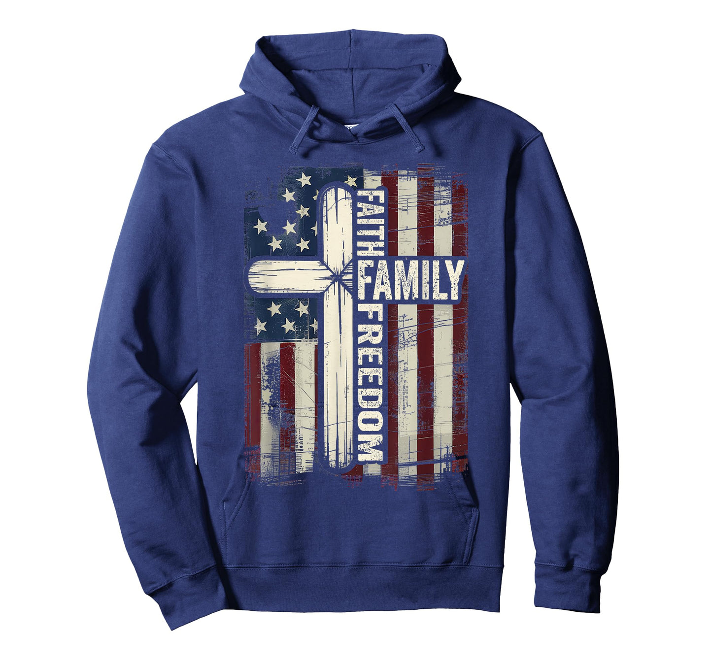Faith Family Freedom USA Flag T-Shirt