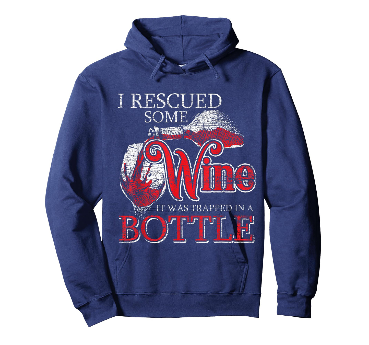 I Rescued Some Wine It Was Trapped In A Bottle Rescued T-Shirt