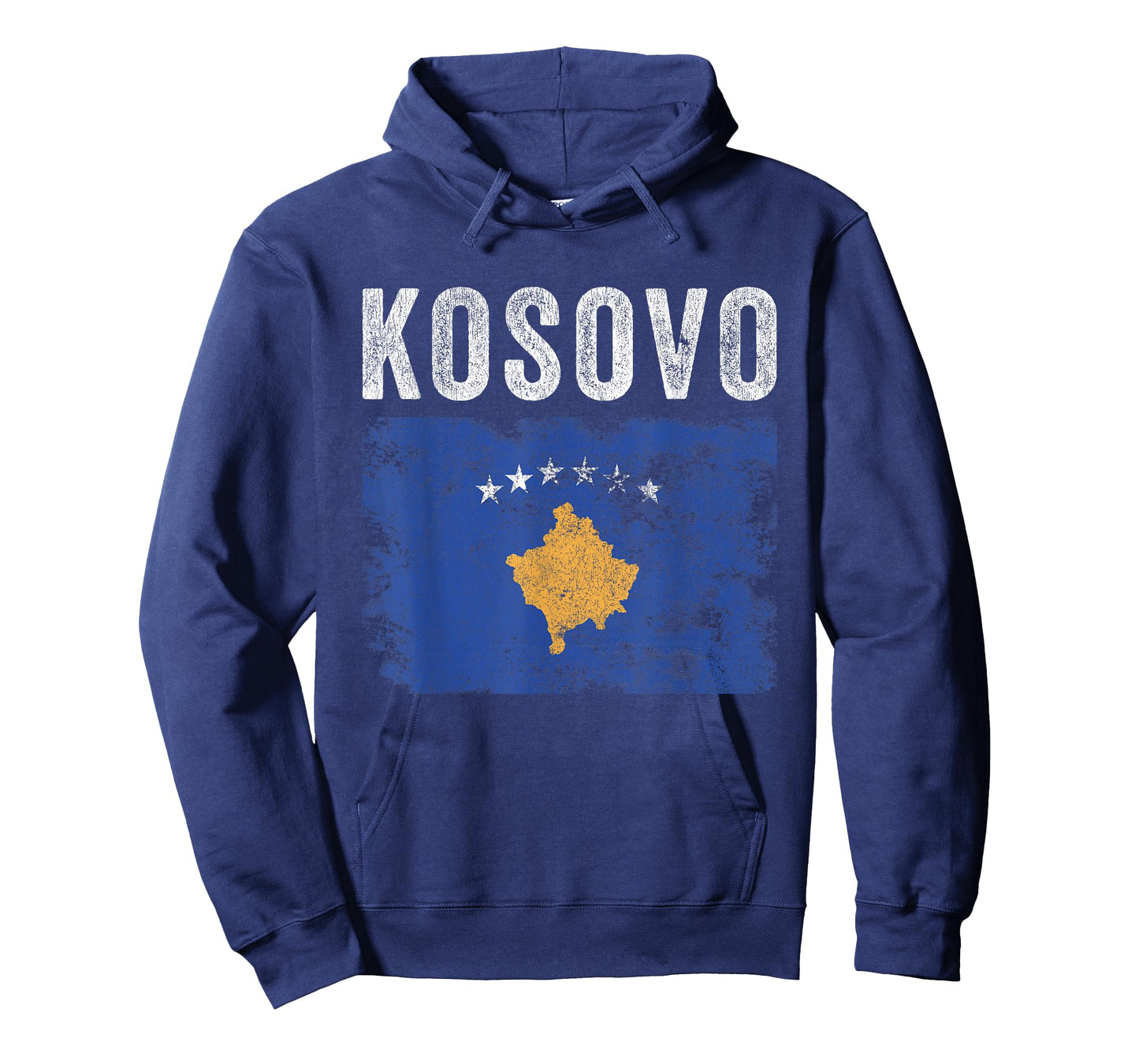 Kosovo Flag Distressed - Men Women Kids - Kosovar Flag T-Shirt