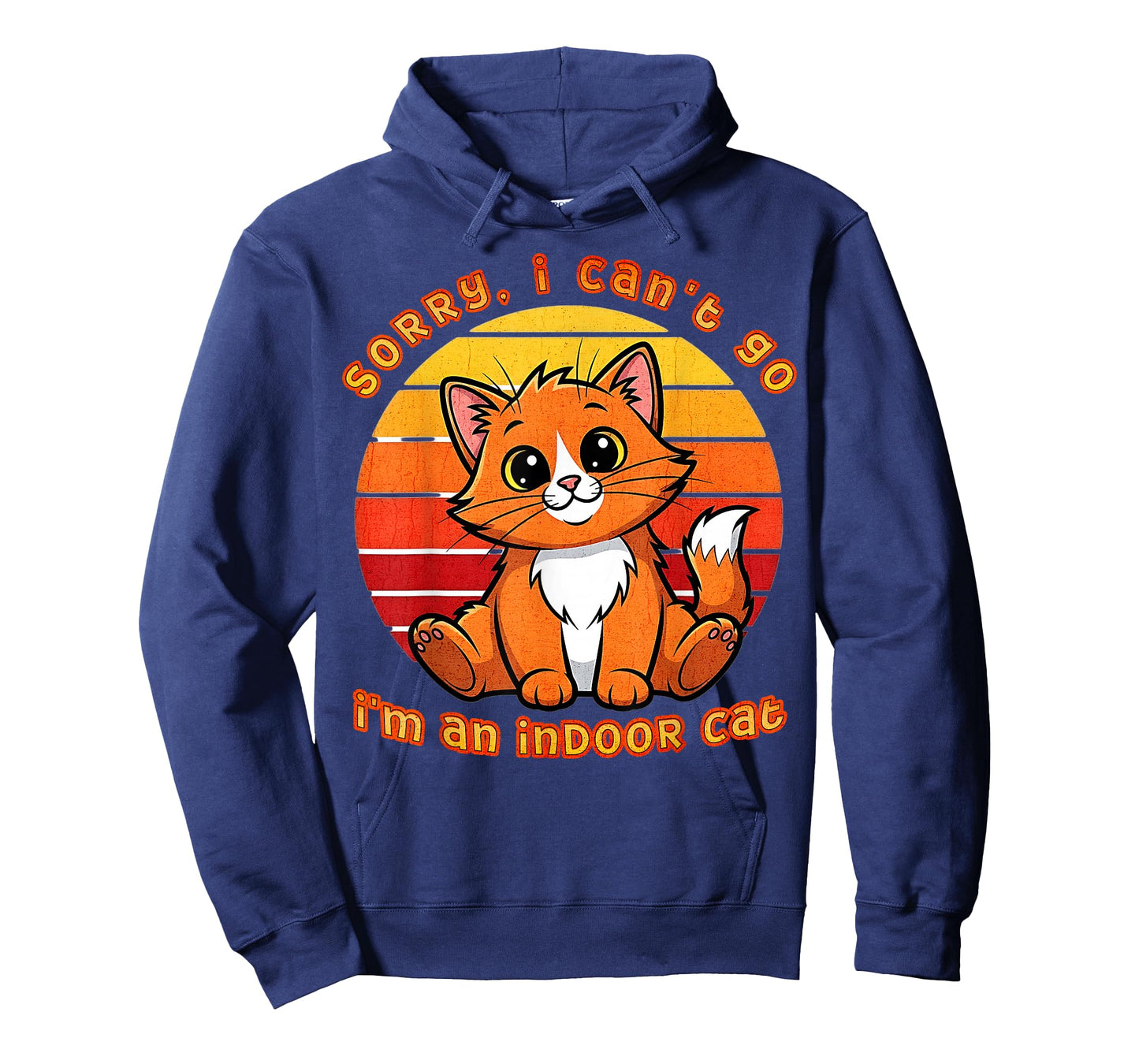 Sorry I Can’t Go I’m an Indoor Cat T-Shirt
