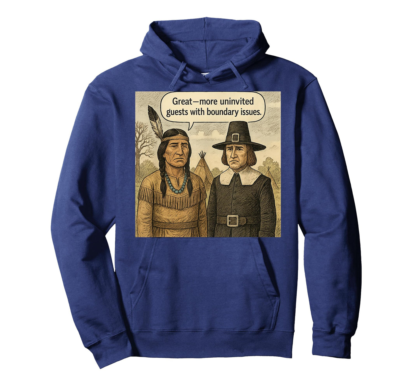 The Original Border Patrol illegal immigration joke, Indians T-Shirt