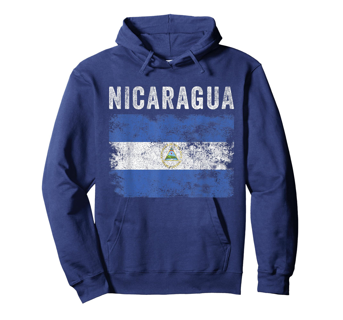 Nicaragua Flag Distressed - Men Women Kids - Nicaraguan Flag T-Shirt