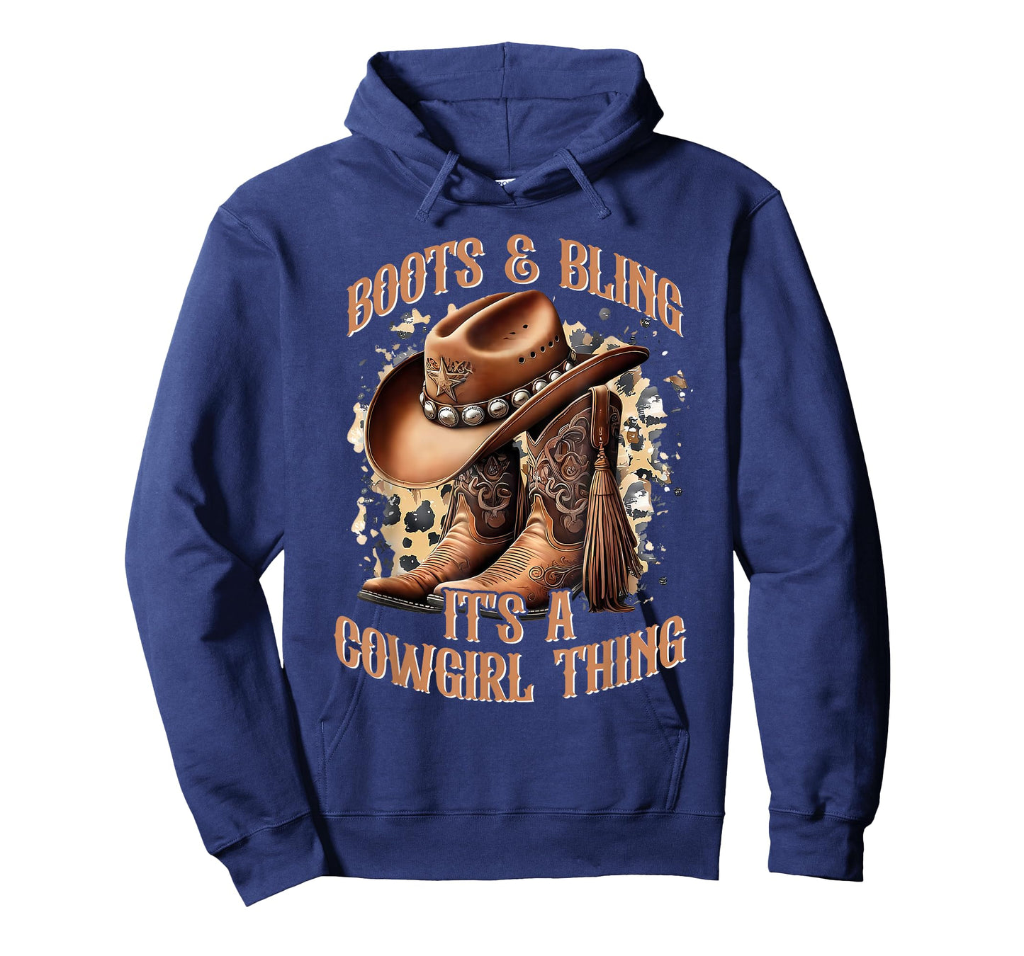 Boots and Bling It's A Cowgirl Thing Shirt Cowboy Hat T-Shirt