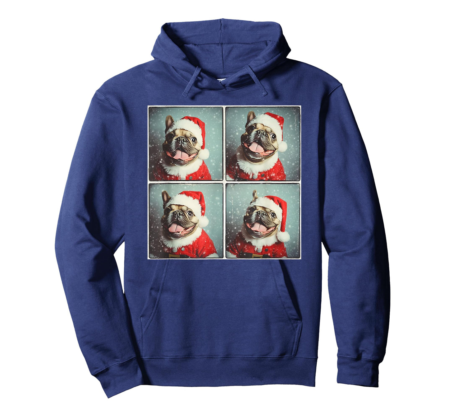 Festive Frenchie Christmas T-Shirt