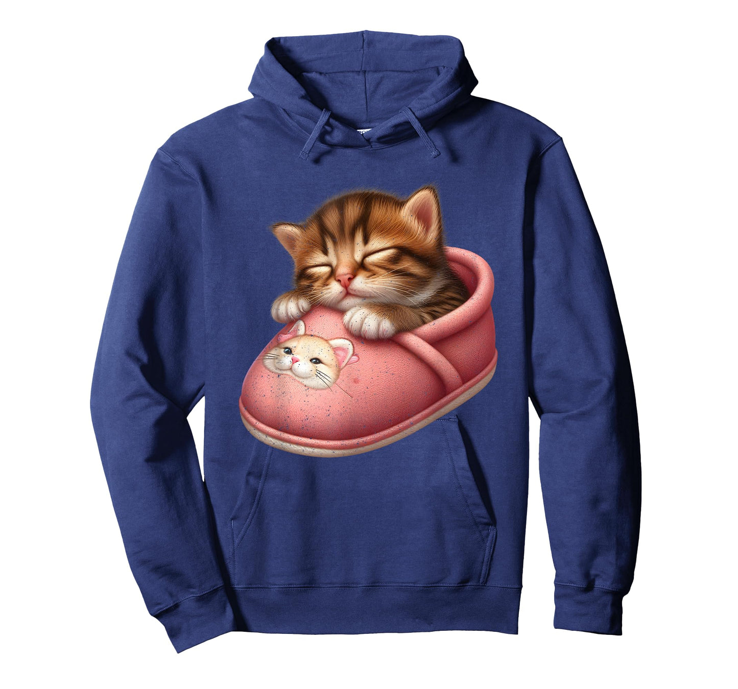 Sleeping Cat in Slipper T-Shirt
