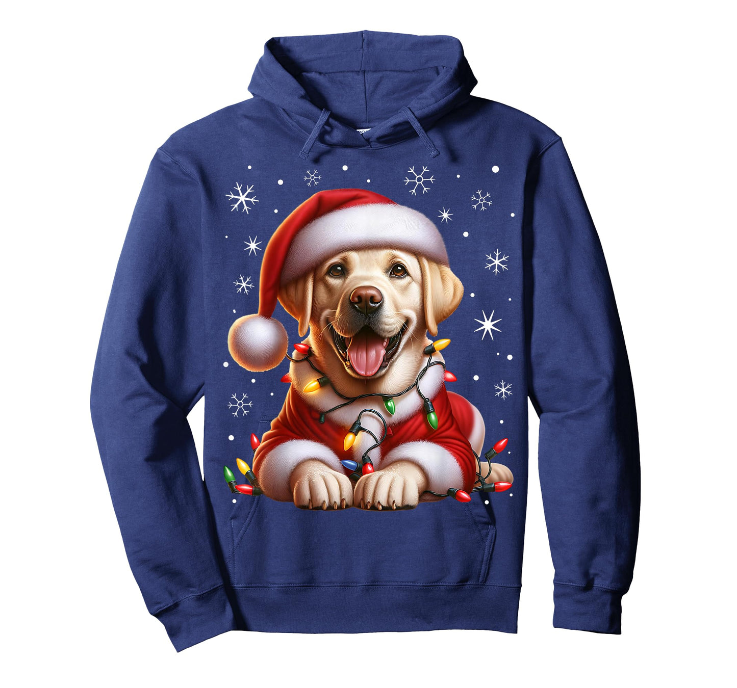 Labrador Santa Claus Costume Labrador Xmas Retriever T-Shirt