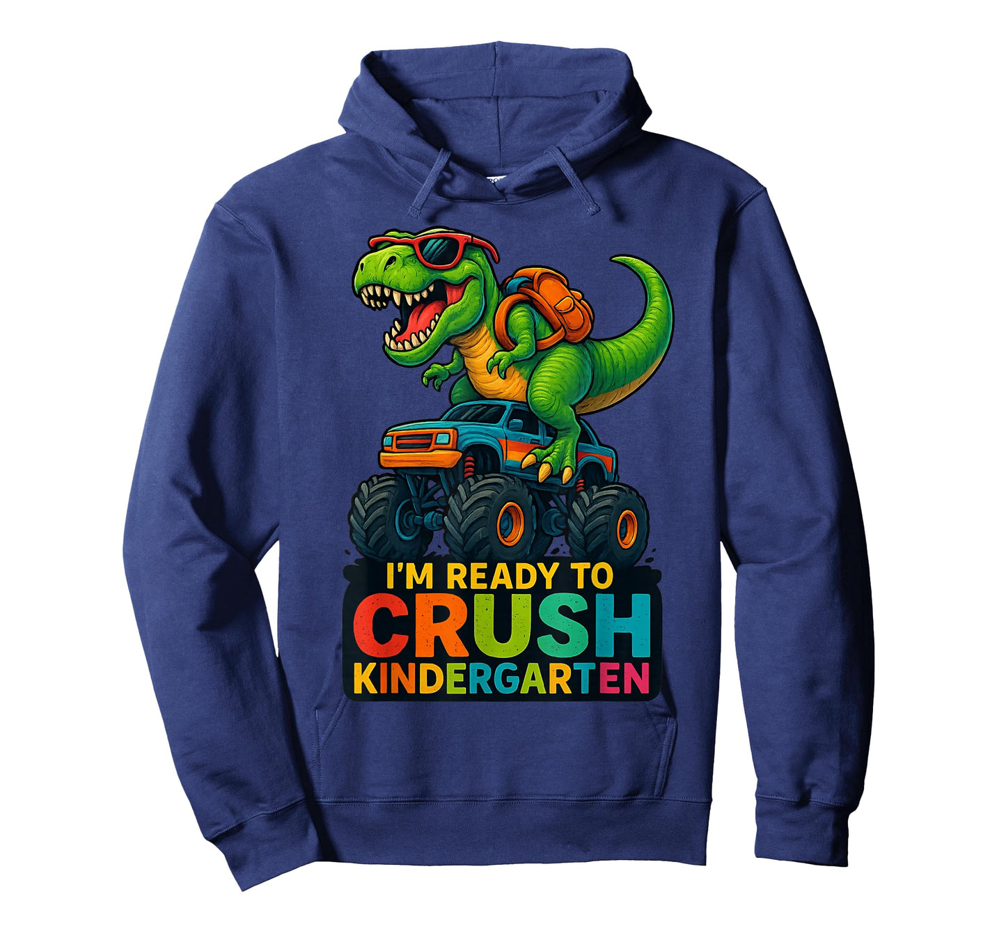 Back To School Boy Dinosaur I'm Ready To Crush Kindergarten T-Shirt