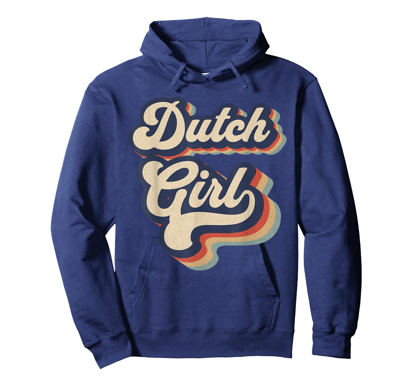 Dutch Girl Vintage Retro Netherlands Pride Womens T-Shirt