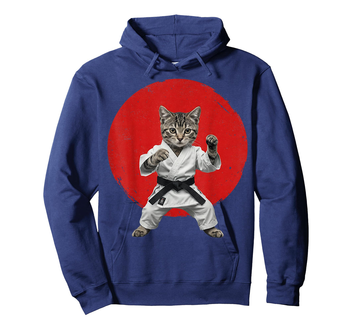 Karate Cat Black Belt Funny Martial Arts Judo Japan Japanese T-Shirt