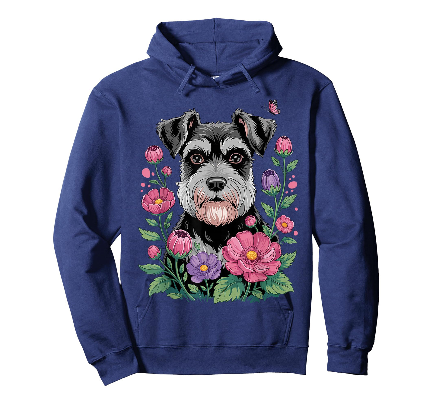 Funny Schnauzer Art for Women Girl Mom Schnauzer Dog Lover T-Shirt